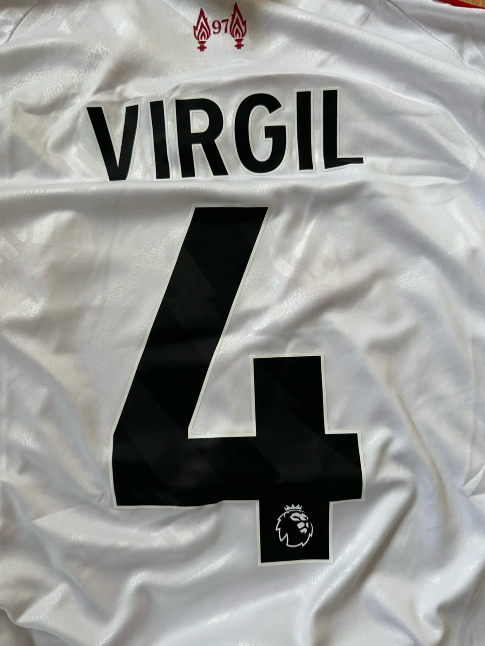 Liverpool Adidas 26/27 Away Kit #4 Virgil Van Dijk